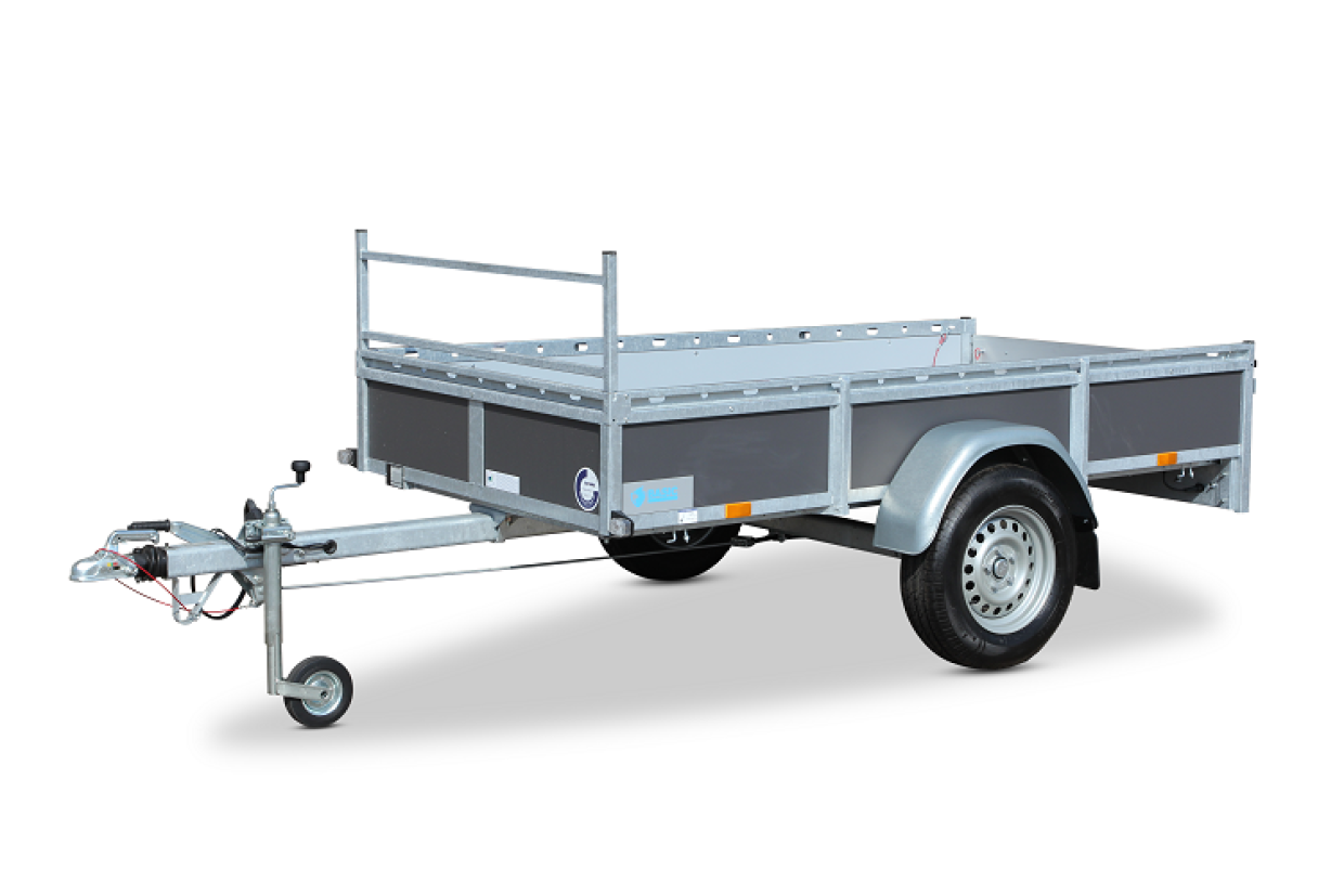 Tieflader mit Plane | 250x130x150 cm - 750 KG