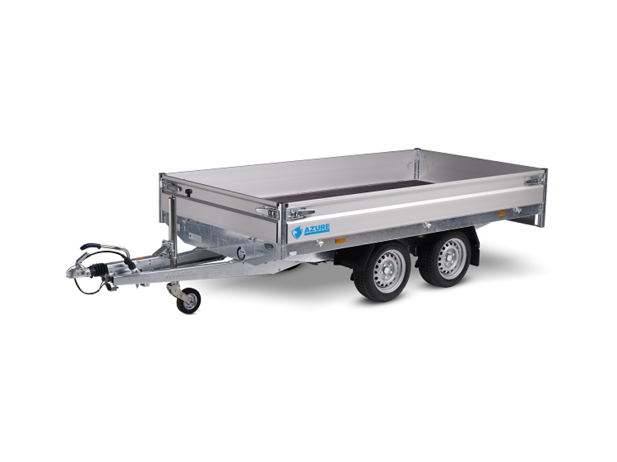 Hochlader mit Plane | 250x130x150 - 2000 KG 